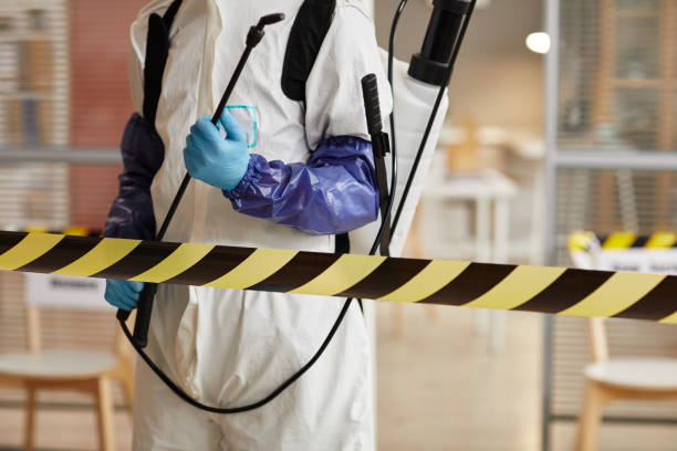 Professional Infectious Disease Decontamination technician working in Barrington, IL